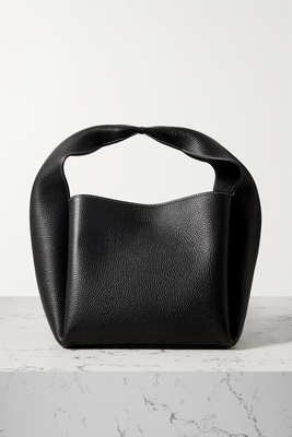Bucket Textured-Leather Tote from Totême