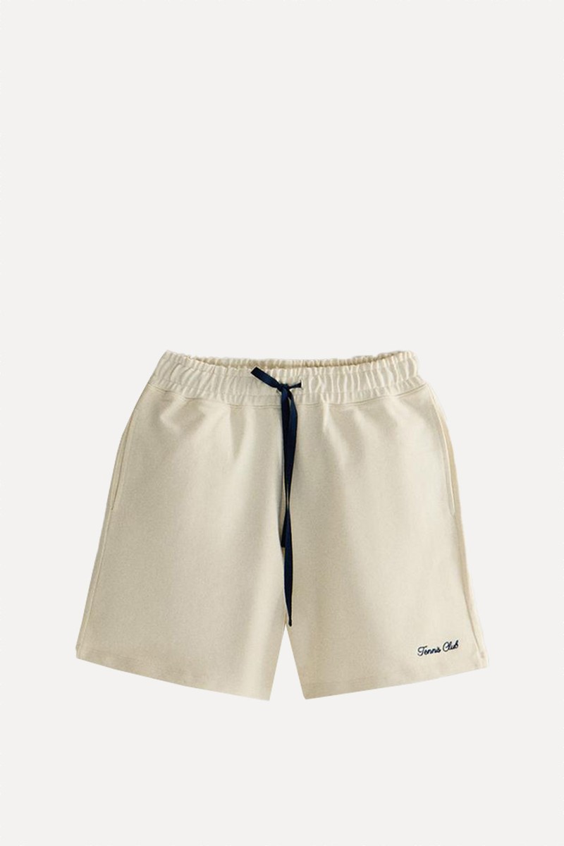 Cotton Bermuda Shorts With Contrast Drawstrings from Zara