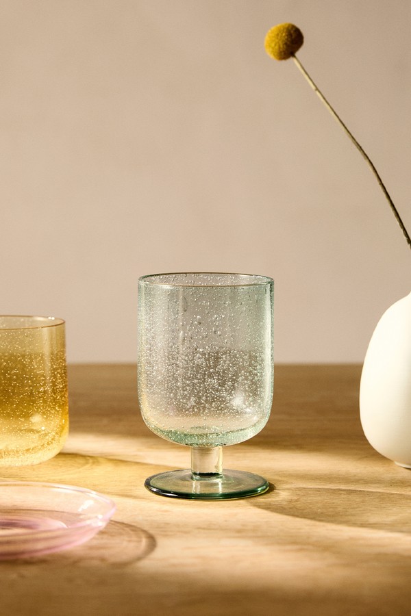 Bubble-Glass Stem Glass 