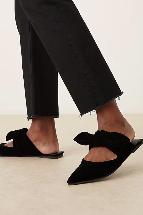 Lunar Bow Detail Mules from ASOS DESIGN