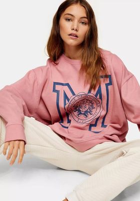 Pink Michigan Sweatshirt