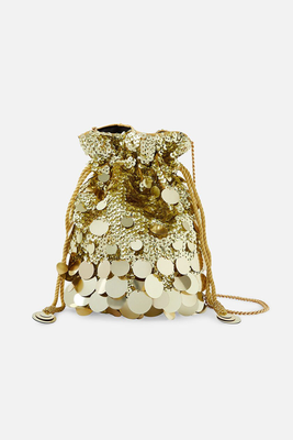 Disco Sequin Drawstring Bag from Accessorize