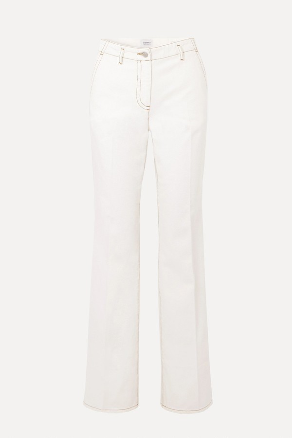 Parchia Low-Rise Straight-Leg Jeans from Dries Van Noten