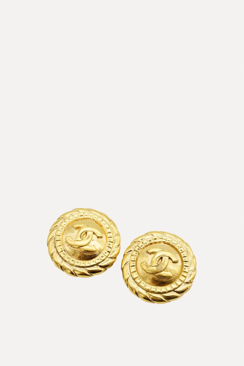 CC Earrings from Chanel
