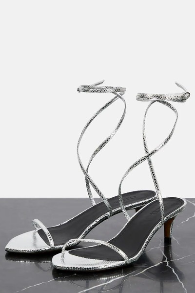 Metallic Leather Sandals from Isabel Marant