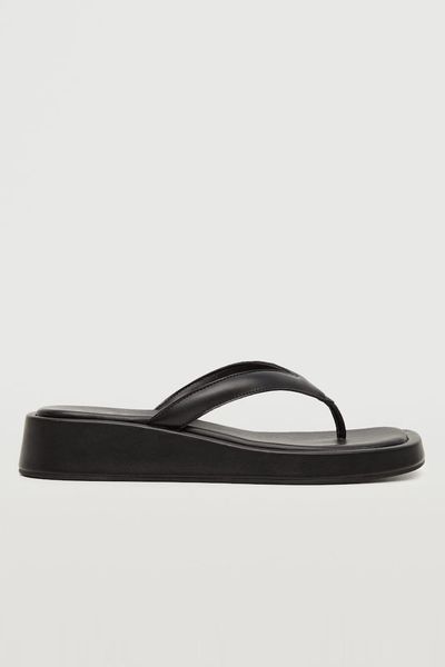 Platform Strap Sandals from Mango