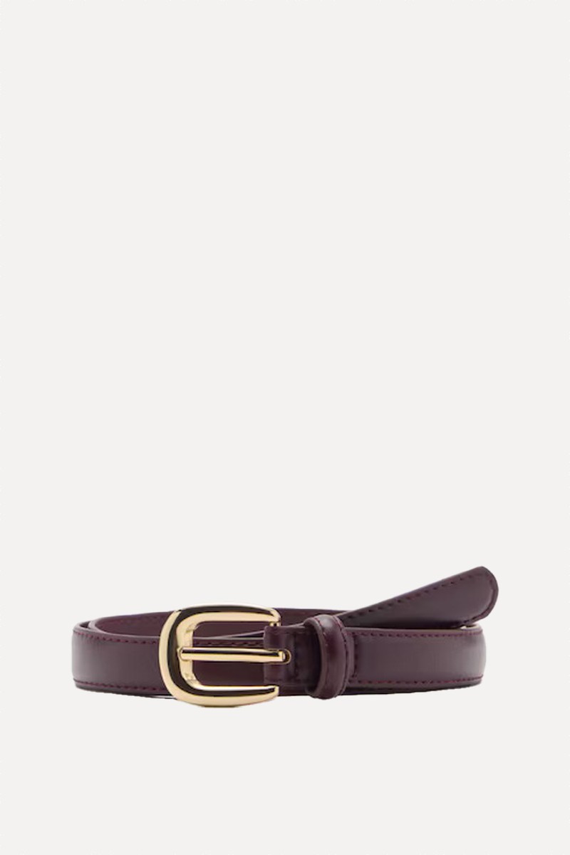 Buckle Skinny Belt