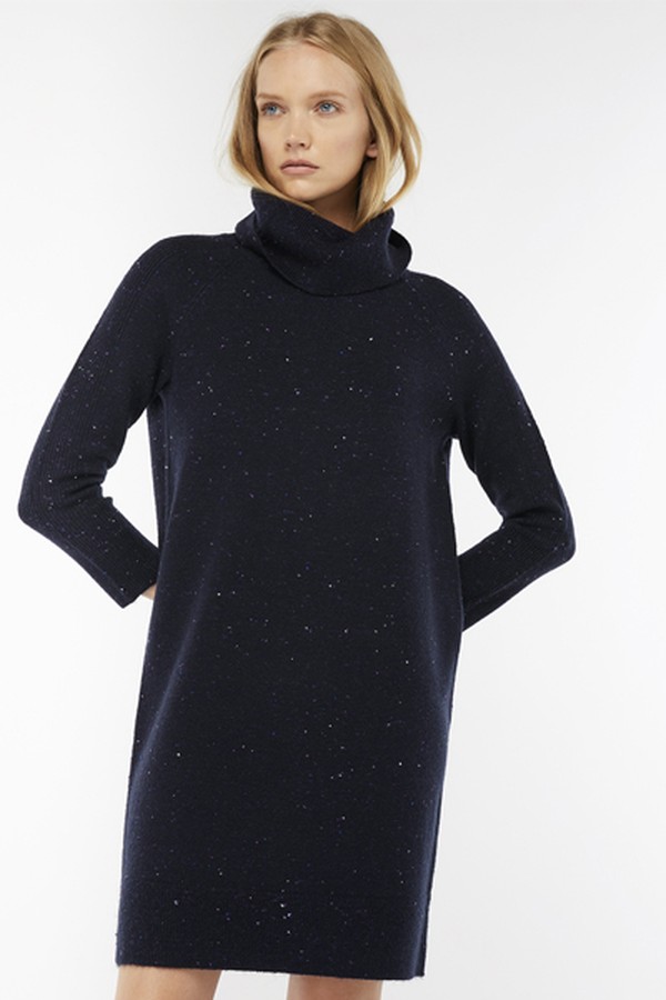Naomi Nep Roll Neck Dress