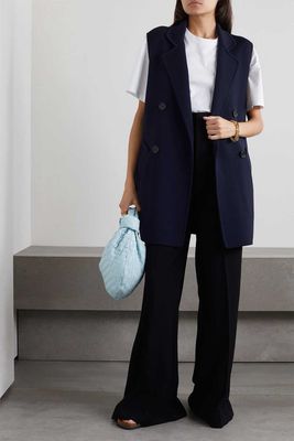 Double Breasted Wool Vest from Max Mara