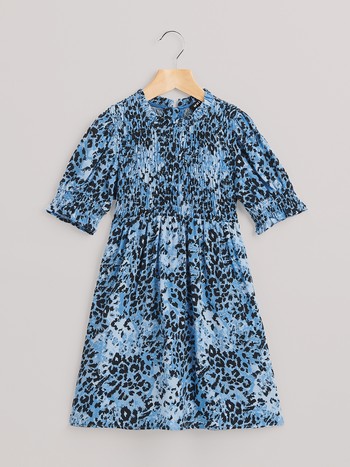 Hyena Spot Pippa Shirred Dress