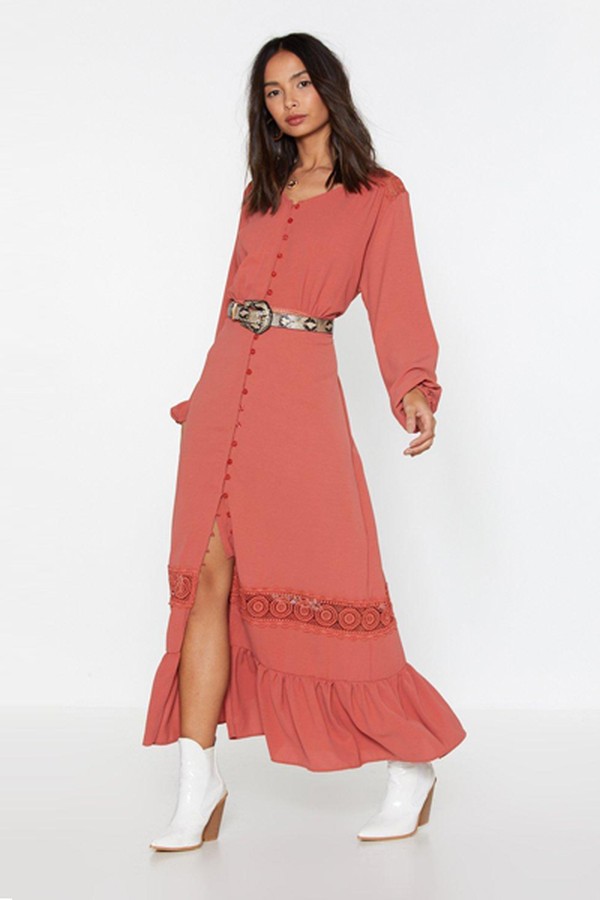 Take It To The Maxi Lace Maxi Dress