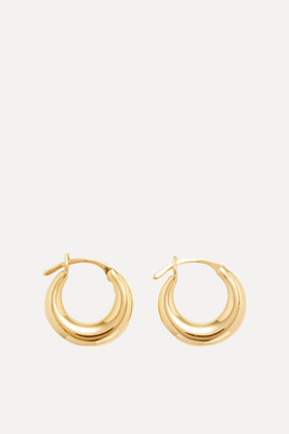 18kt Gold-Vermeil Hoop Earrings from Sophie Buhai