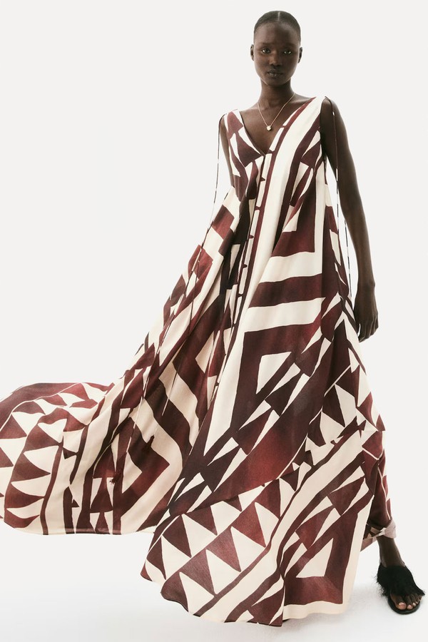 Voluminous Maxi Dress