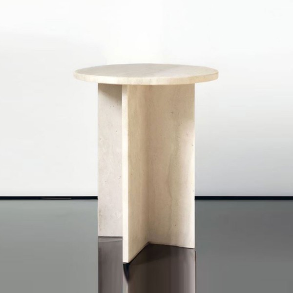 Rosie Travertine Table from Marbera  