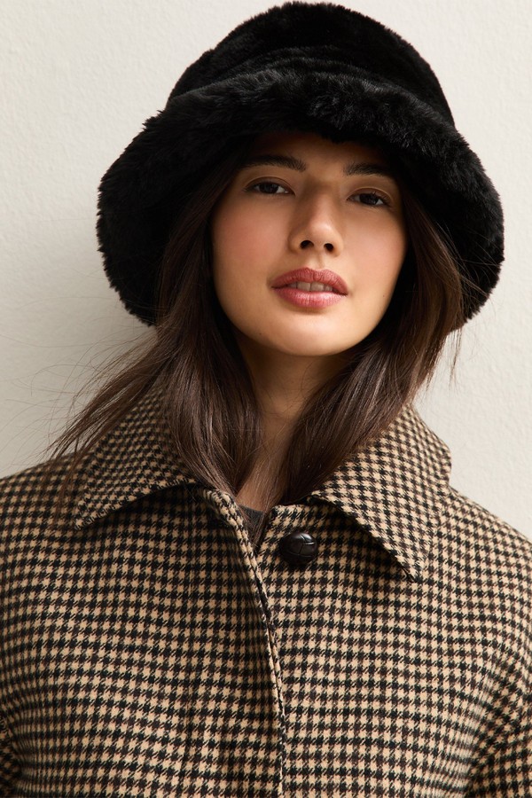 Faux Fur Bucket Hat