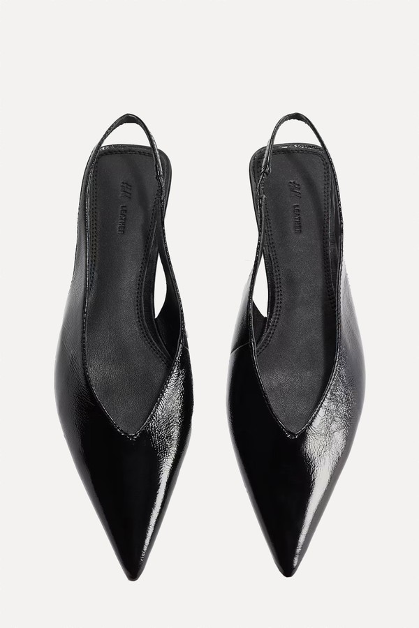 Leather Slingbacks from H&M