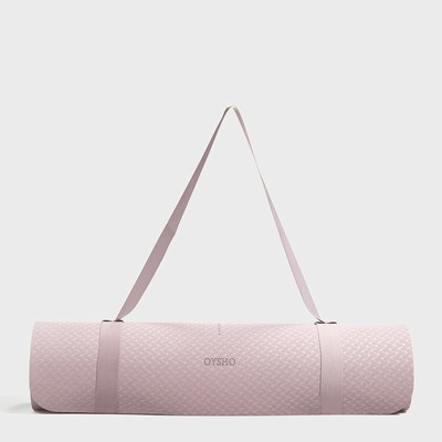 8mm Pink Pilates Mat from Oysho