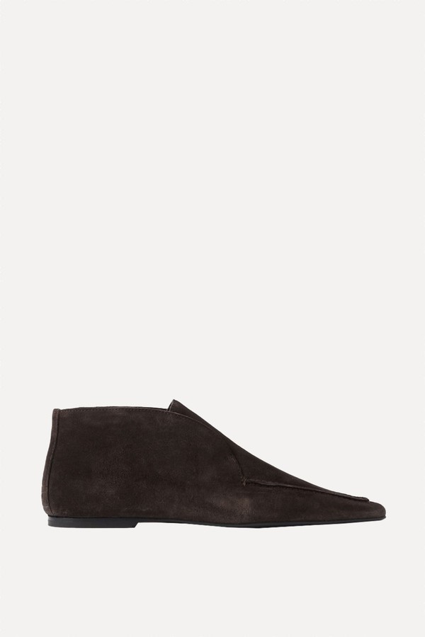 The Desert Suede Ankle Boots from Toteme