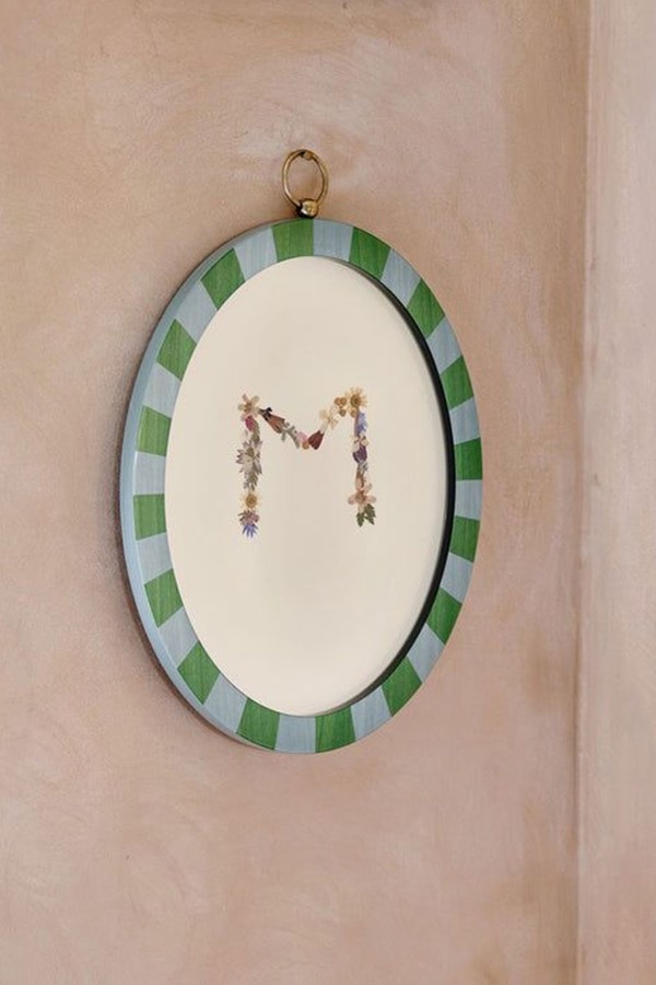 Oval Lacquered Frame from MG & Co.