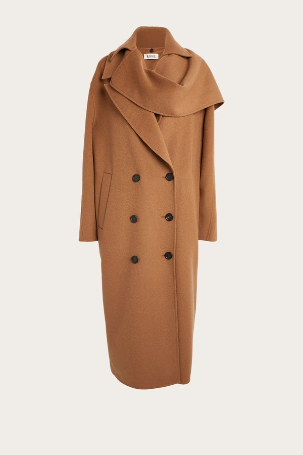 Wool Double-Layer Coat from Róhe