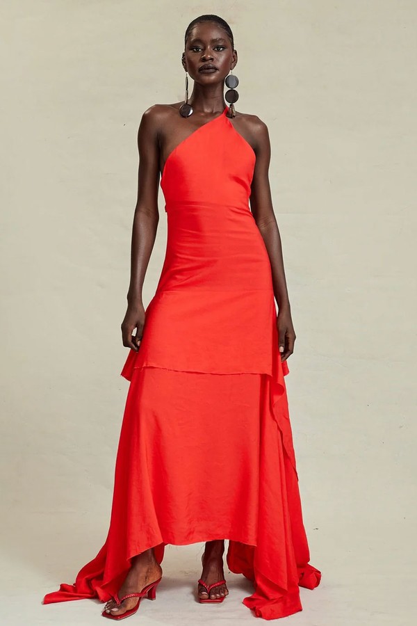 Lakoba II Maxi Linen Dress