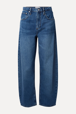 Long Barrel High-Rise Tapered Jeans from Frame