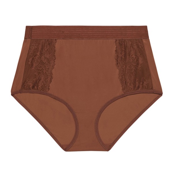 High-Waist Lace Brief