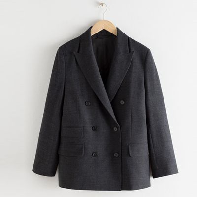 Oversized Double Breasted Blazer from & Other Stories