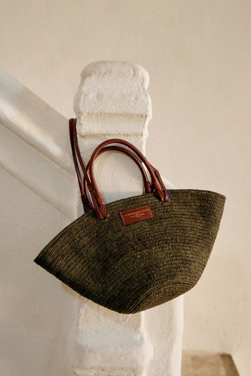 Justine Basket Bag from Sézane
