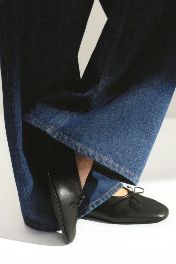Leather Ballet Flats