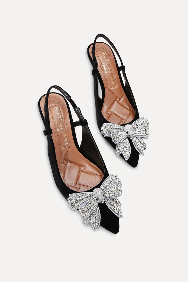 Belgravia Bow Sling Heels from Kurt Geiger