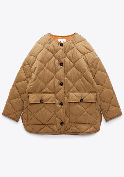 Oversized Quilted Jacket