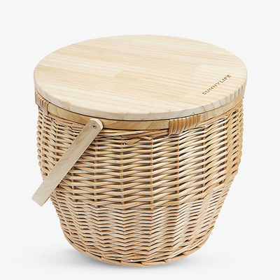 Round Picnic Cooler Basket from Sunnylife