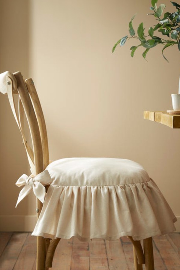 Frill Cotton Seat Pad from Dunelm