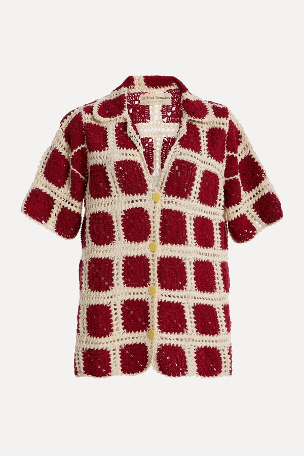 Dillon Crocheted Cotton Shirt from All That Remains
