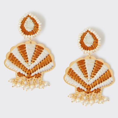 Seashell Earrings from Mercedes Salazar