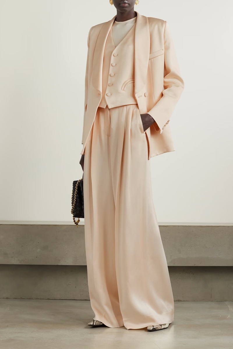 Novalis Satin-Crepe Blazer from Blazè Milano