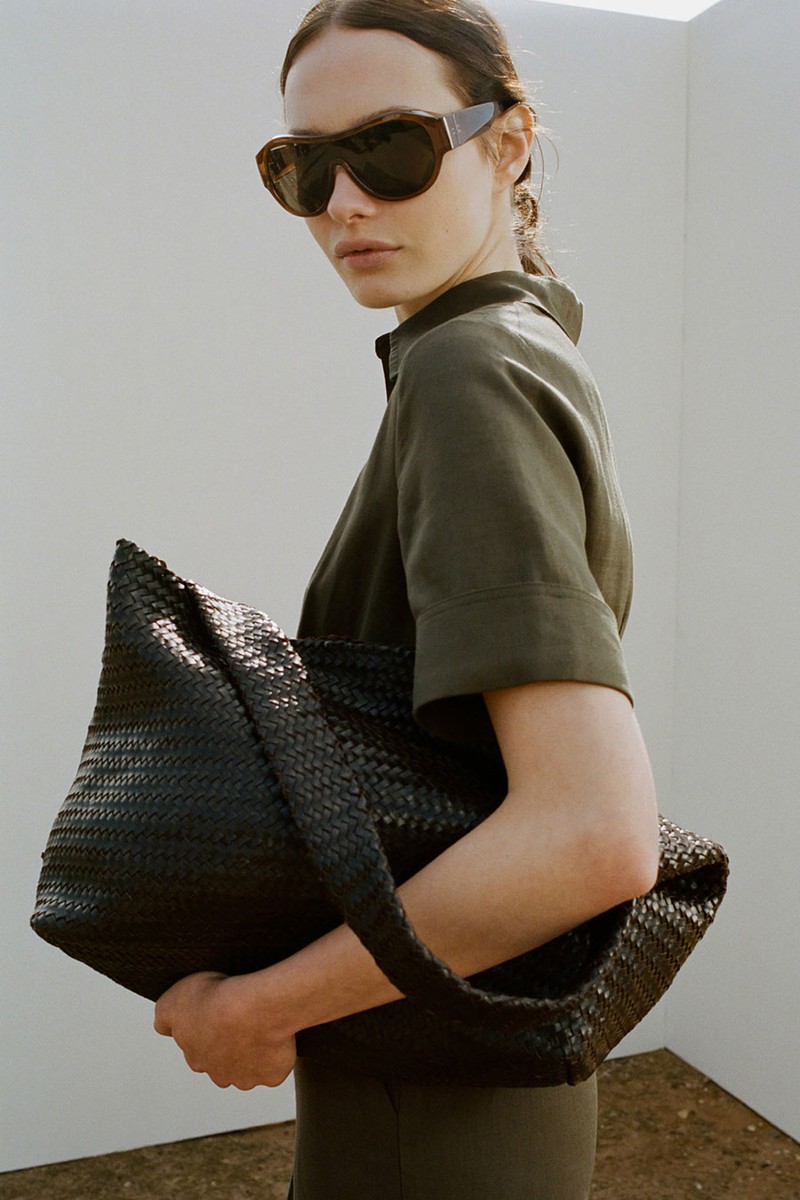 Braided Bucket Bag from Mango