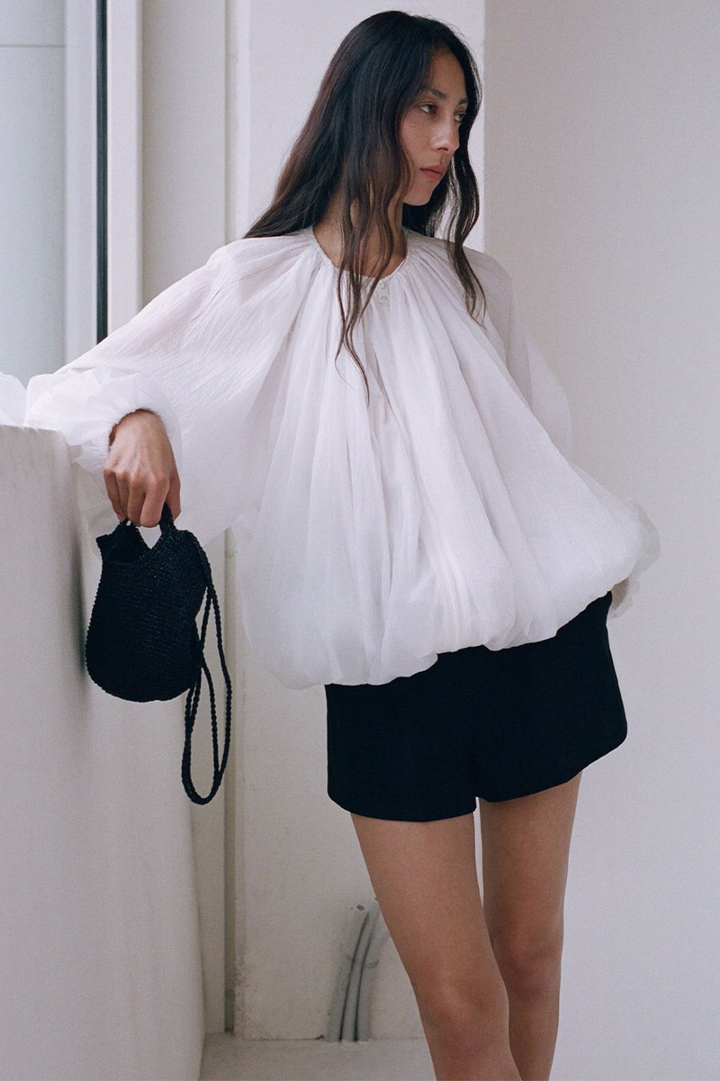 Mini Woven Crossbody Bag from Mango