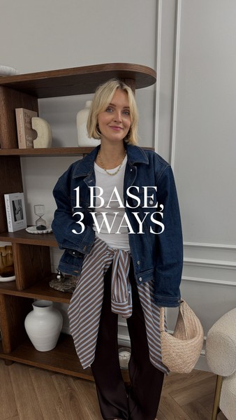 Polly shows us 3 chic ways to style silky trousers – comment SHOP to get the links straight to your DMs or head to stories now…