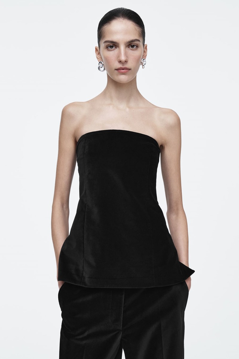 Velvet Bustier  from COS