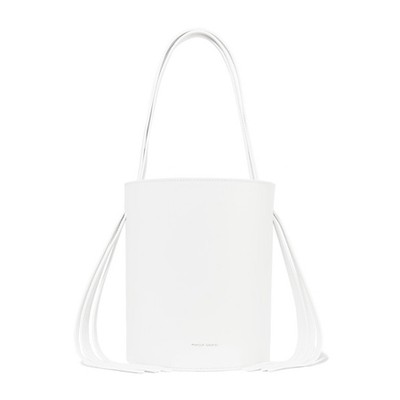 Fringed Leather Bucket Bag from Mansur Gavriel