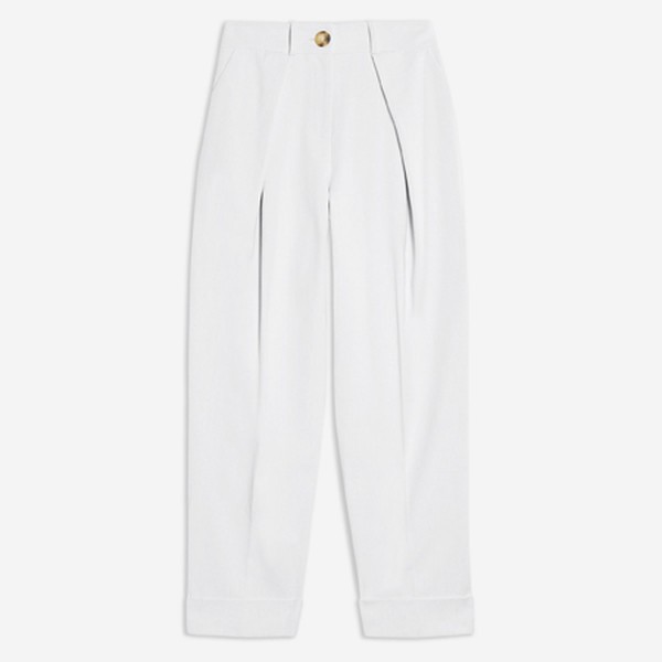 Ivory Ovoid Trousers from Topshop