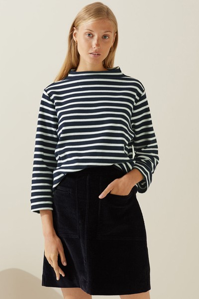 Breton Funnel Neck Top from Jigsaw