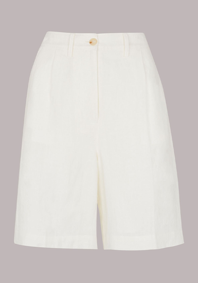 Tailored Linen Bermuda Shorts from Whistles