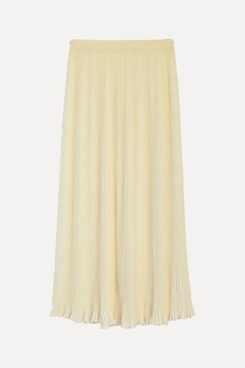 Pleated Chiffon Maxi Skirt from Reserved