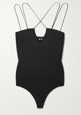 Medina Stretch-Jersey Thong Bodysuit from Alix NYC