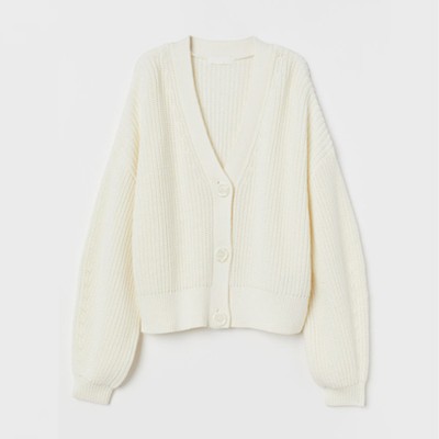 Rib-Knit Cardigan from H&M