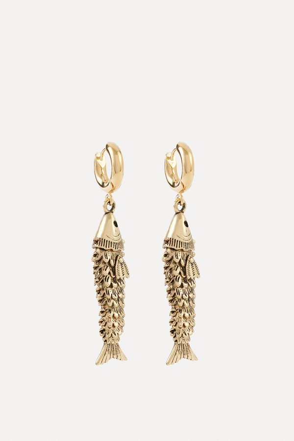 Fish Drop Earrings from ISABEL MARANT