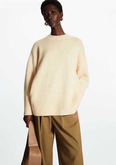 Oversized Pure Cashmere Jumper